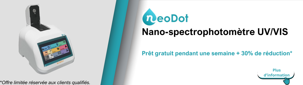 Essai gratuit du spectrophotomètre NeoDot !